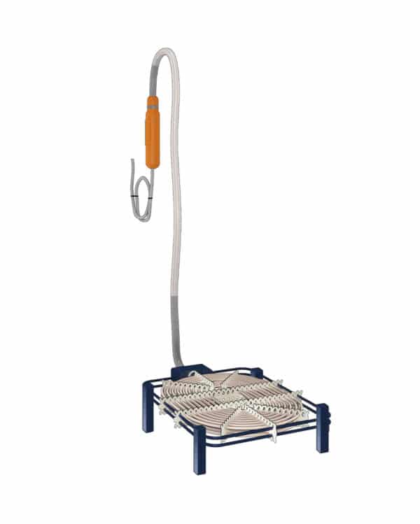 Thermoplongeur-plat---montage-A---sortie-J- avec pieds